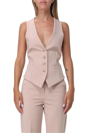 Max Mara Jacka, Dam, XS, Elegant Blush Sleeveless Vest