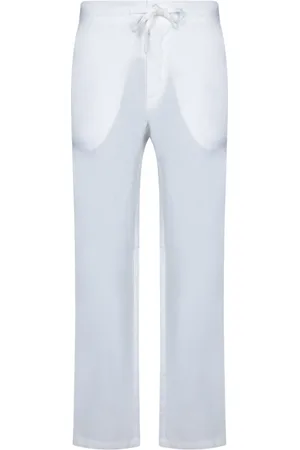 120% Lino Byxor, Herr, XL, Linne, Andningsbar Linne Elastisk Midjeband Byxor