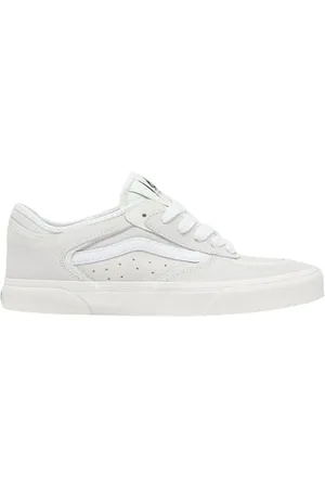 Vans Skor, Herr, 45 EU, Mocka, Klassiska Rowley Skor Marshmallow/Vit