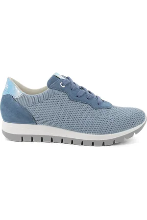 IGI&CO Skor, Dam, 35 EU, Läder, Bekväma Lätta Blå Sneakers