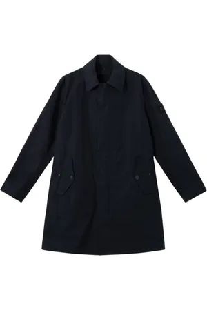 Stone Island Kappa, Herr, L, Bomull, Vattentät Bomullskanvas Ghost Trench