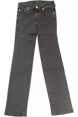 Jacob Cohen Jeans, Dam, W26, Bomull, Svart Vintage-Stil Dam Jeans