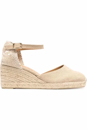 Castaner Skor, Dam, 38 EU, Läder, Sand Carol Espadriller