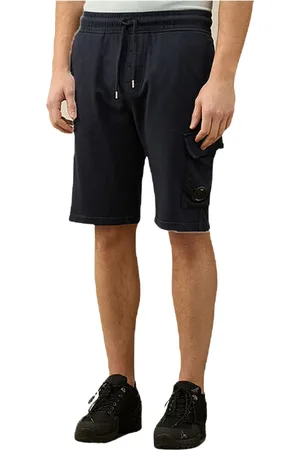 C.P. Company Shorts, Herr, L, Bomull, Lätt Fleece Cargo Shorts