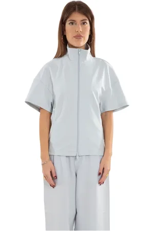Y-3 Topp, Dam, S, Mesh 3-Stripes Track Jacket i Clgrey