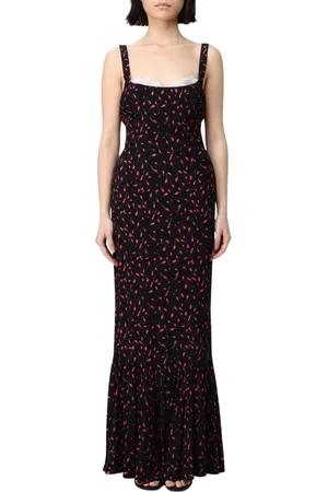 Mar De Margaritas Klänning, Dam, S, Elegant Blommig Maxi Klänning
