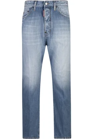 Dsquared2 Jeans, Herr, L, Blå Clean Wash Bro Jeans