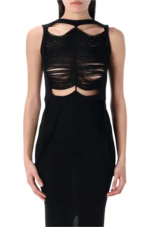 Rick Owens Topp, Dam, S, Stilig Asymmetrisk Topp