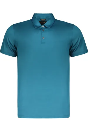 MOORER Topp, Herr, 3Xl, Bomull, Bomullspolotröja med Nacre-knappar