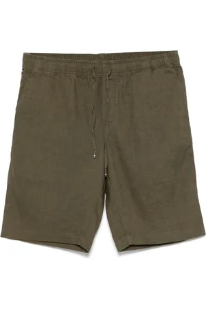 Tommy Hilfiger Shorts, Herr, W34, Khaki Shorts med Dragsko och Fickor