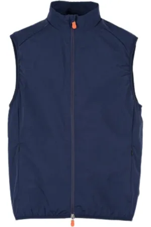 save the duck Jacka, Herr, M, Polyester, Andningsbar Navy Gilet Mars