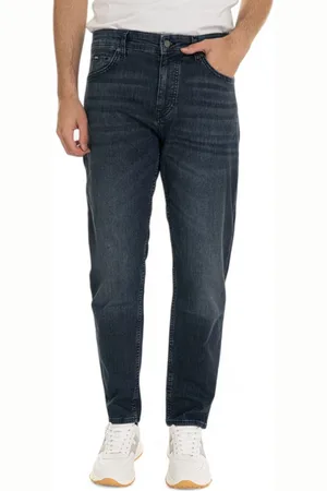 HUGO BOSS Jeans, Herr, W32, Denim, Stone Washed Denim Jeans med Stretch