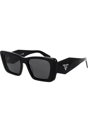 Prada Accessoarer, unisex, ONE Size, Symbol Collection Solglasögon Rektangulärt Båge