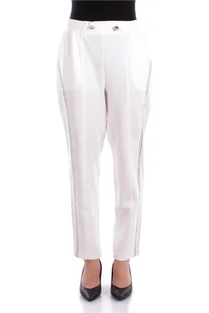 Liu Jo Byxor, Dam, 2Xl, Bomull, Sportiga Byxor med Sidofickor