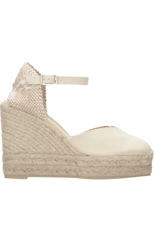 Castaner Skor, Dam, 39 EU, Jute, Canvas Sandaler med Fotledsrem