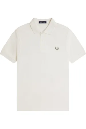 Fred Perry Topp, Herr, L, Bomull, Klassisk Bomullspolotröja