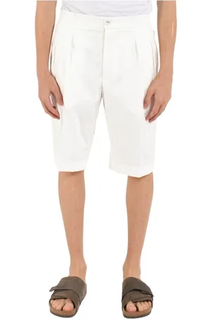 Patrizia Pepe Shorts, Herr, M, Polyester, Viskos Bermuda shorts med dold stängning
