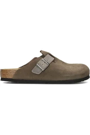Birkenstock Skor, Herr, 44 EU, Läder, Herr Boston Sandaler