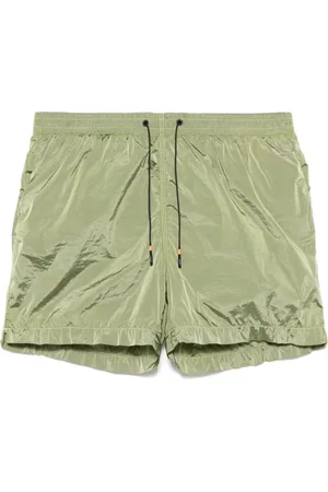RRD Badkläder, Herr, M, Läder, Gröna badshorts med dragsko i midjan