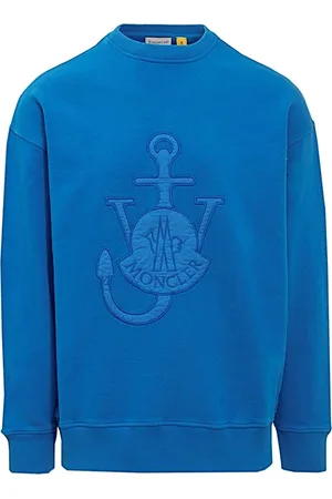 Moncler Sweatshirts & Hoodies, Herr, S, Bomull, Stiligt Sweatshirt för Män och Kvinnor