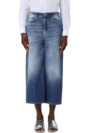 PT Torino Jeans, Dam, W25, Denim, Stiliga Wide Leg Denim Jeans