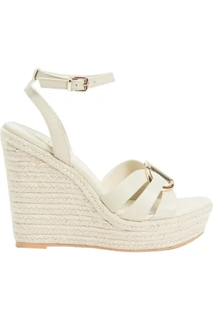 Twin-Set Skor, Dam, 37 EU, Vita Dam Sandaler Elegant Stil