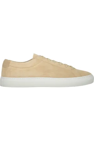 MOORER Skor, Herr, 41 EU, Mocka, Mocka Sneakers Rund tålinje Kalv Gummi