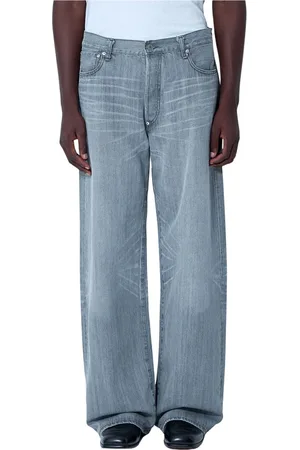 JUNYA WATANABE Jeans, Herr, L, Bomull, Straight-Leg Five-Pocket Jeans