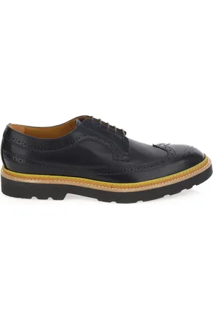 Paul Smith Skor, Herr, 40 EU, Läder, Blå Läderskor `Count` med Gummisula