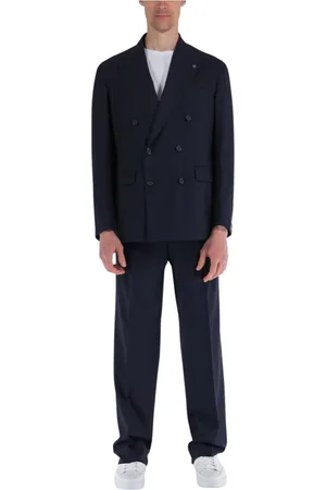 TAGLIATORE Kostym, Herr, XL, Bomull, Double Breasted Suits