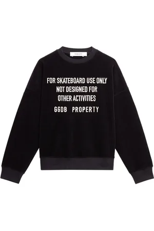 Golden Goose Sweatshirts & Hoodies, Herr, M, Bomull, Journey Unisex Crew Neck Sweater