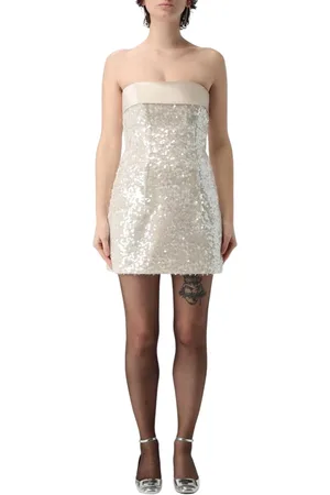 Serafini Klänning, Dam, XS, Elegant Paljettklänning