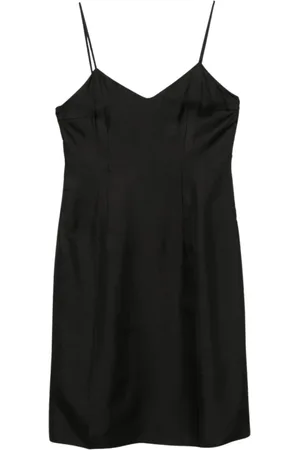 Prada Klänning, Dam, S, Svart A-Linje Klänning Elegant Stil