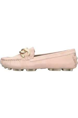Emanuélle vee Skor, Dam, 41 EU, Läder, Platta skor Rosa