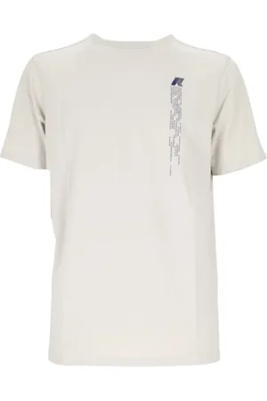 K-Way Topp, Herr, M, Bomull, Kortärmad Digital Rain Jersey T-shirt