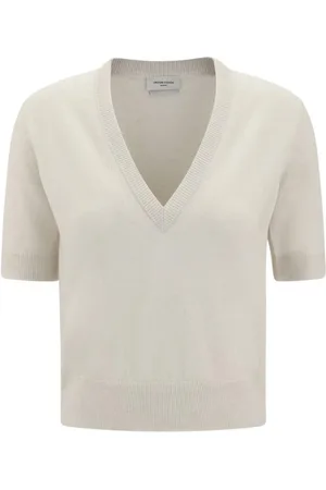 Jacob Cohen Stickade tröjor & koftor, Dam, S, Kashmir, Lyxig Cashmere V-Neck Sweater
