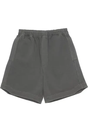 GR10K Shorts, Herr, M, Bomull, Brun Utility Shorts med Elastisk Midja