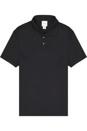 Calvin Klein Topp, Herr, L, Bomull, Broderad kortärmad polotröja