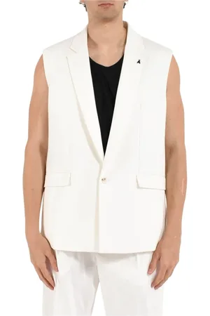 Patrizia Pepe Jacka, Herr, XL, Polyester, Ull Stretch Ärmlös Jacka