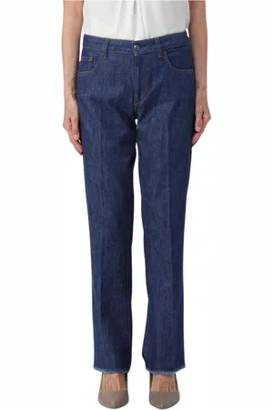 FAY Jeans, Dam, W29, Bomull, Klassiska Raw Hem Jeans