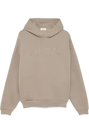 FEAR OF GOD Sweatshirts & Hoodies, Herr, M, Bomull, Eternal Sweatshirt med präglat logotyp