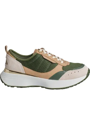 Michael Kors Skor, Dam, 36 EU, Läder, Mesh Flynn Sneakers med Metallic Detaljer