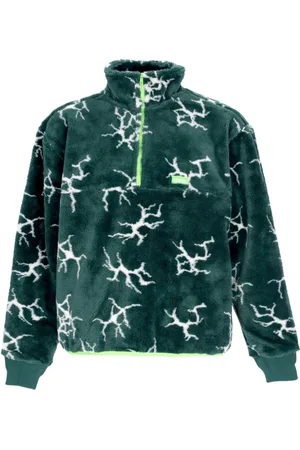 Huf Jacka, Herr, XL, Polyester, Shearling Sherpa Jacka Mjuk Passform