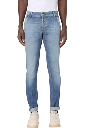 Dondup Jeans, Herr, W34, Denim, Modern Slim Fit Jeans