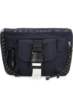 A.P.C. Väska, Herr, ONE Size, Nylon, Nylon Bältesväska med Karbinhake