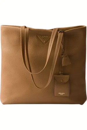 Prada Väska, Dam, ONE Size, Elegant Kamel Axelväska