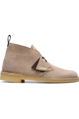 Clarks Skor, Herr, 43 EU, Läder, Ökenkänga Wolf Suede
