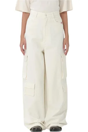 AMISH Jeans, Dam, W27, Bomull, Cargo Byxor för Kvinnor