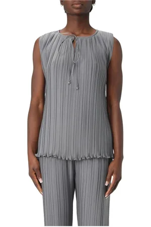 Lanvin Topp, Dam, S, Modern stålstopp med elegant detaljering