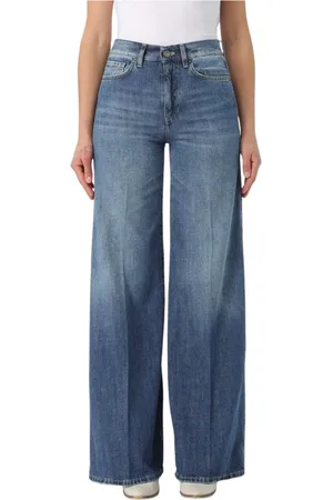 PT Torino Jeans, Dam, W31, Denim, Stiliga Wide Leg Jeans